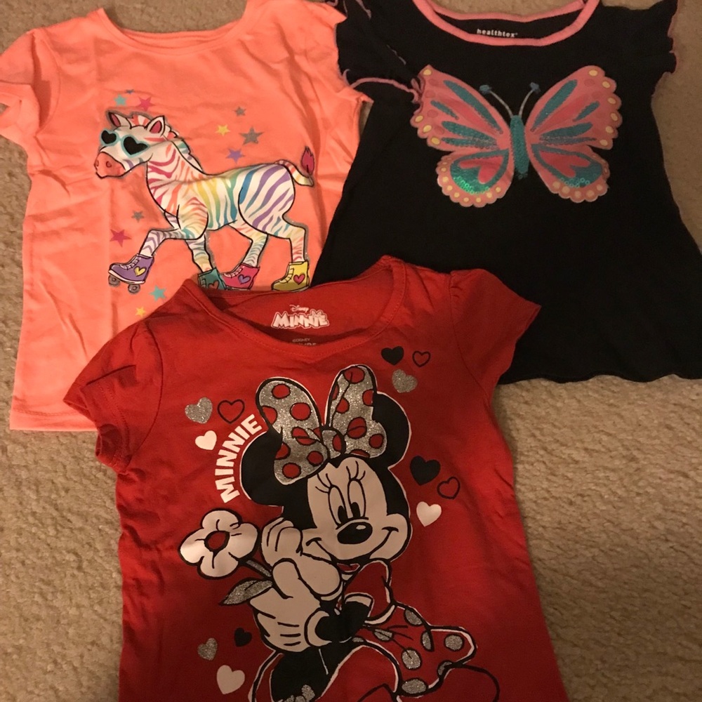 Girls 5T Shortsleeved Shirts